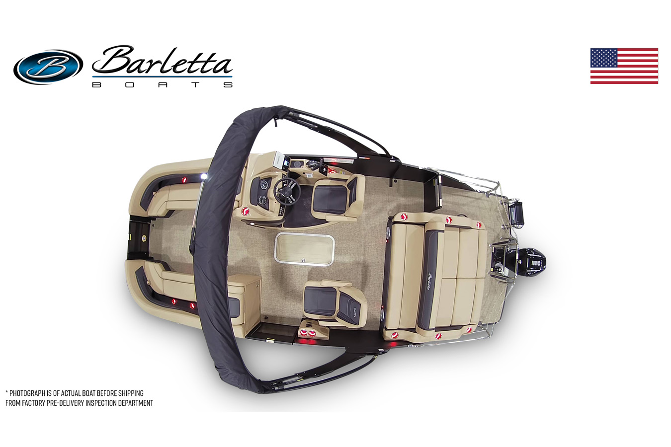 Barletta 2026 Cabrio 24UC with Mercury 250L FourStroke Engine